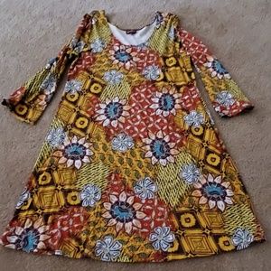 Salaam multicolor dress size small